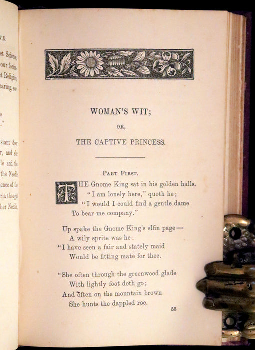 1869 Scarce First Edition ~ Legends from Fairy Land by Anna Bache.