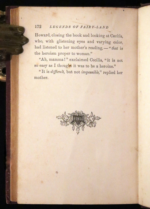 1869 Scarce First Edition ~ Legends from Fairy Land by Anna Bache.