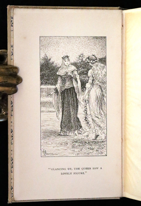 1892 Scarce First Edition - An Enchanted Garden, Fairy Tales by Mary Louisa Molesworth.