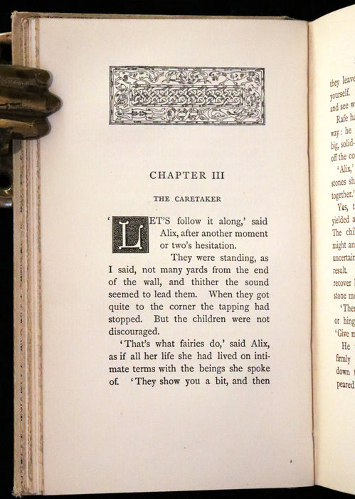 1892 Scarce First Edition - An Enchanted Garden, Fairy Tales by Mary Louisa Molesworth.