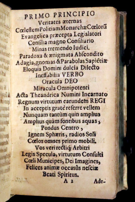 1658 Scarce Latin Vellum Book with Clasps - Jesuit Samuel Laberhittel Work, The Science of Salvation.