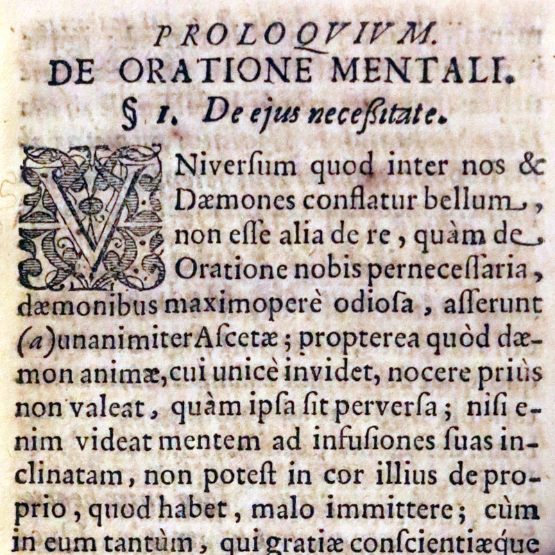 1658 Scarce Latin Vellum Book with Clasps - Jesuit Samuel Laberhittel Work, The Science of Salvation.