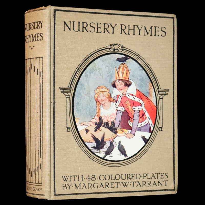 1925 Rare Book - Nursery Rhyme illustrated by Margaret W. Tarrant