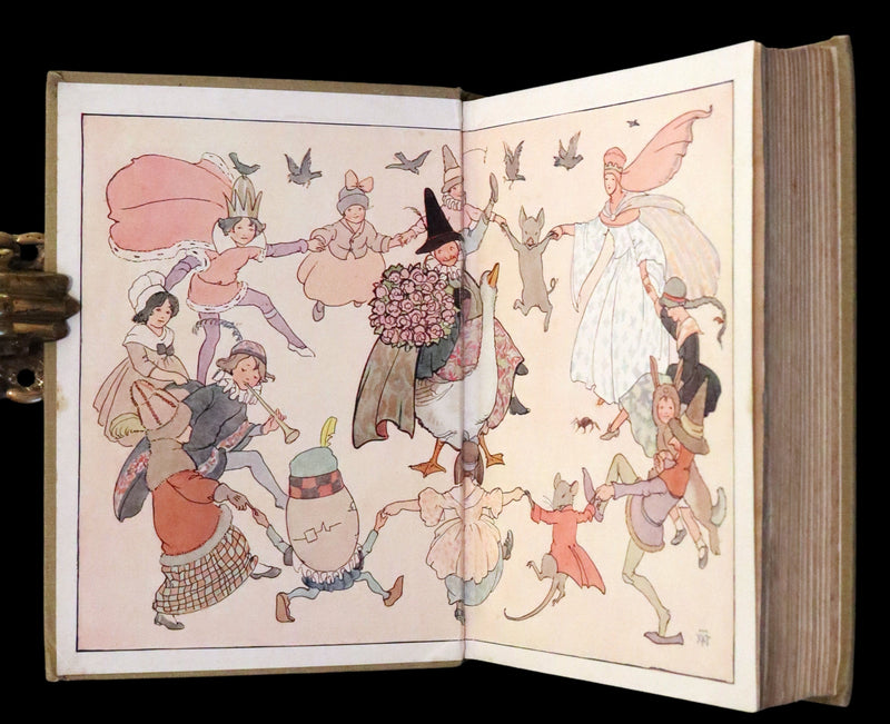 1925 Rare Book - Nursery Rhyme illustrated by Margaret W. Tarrant