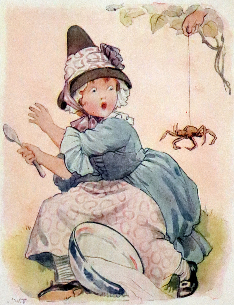 1925 Rare Book - Nursery Rhyme illustrated by Margaret W. Tarrant