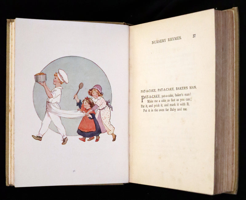 1925 Rare Book - Nursery Rhyme illustrated by Margaret W. Tarrant