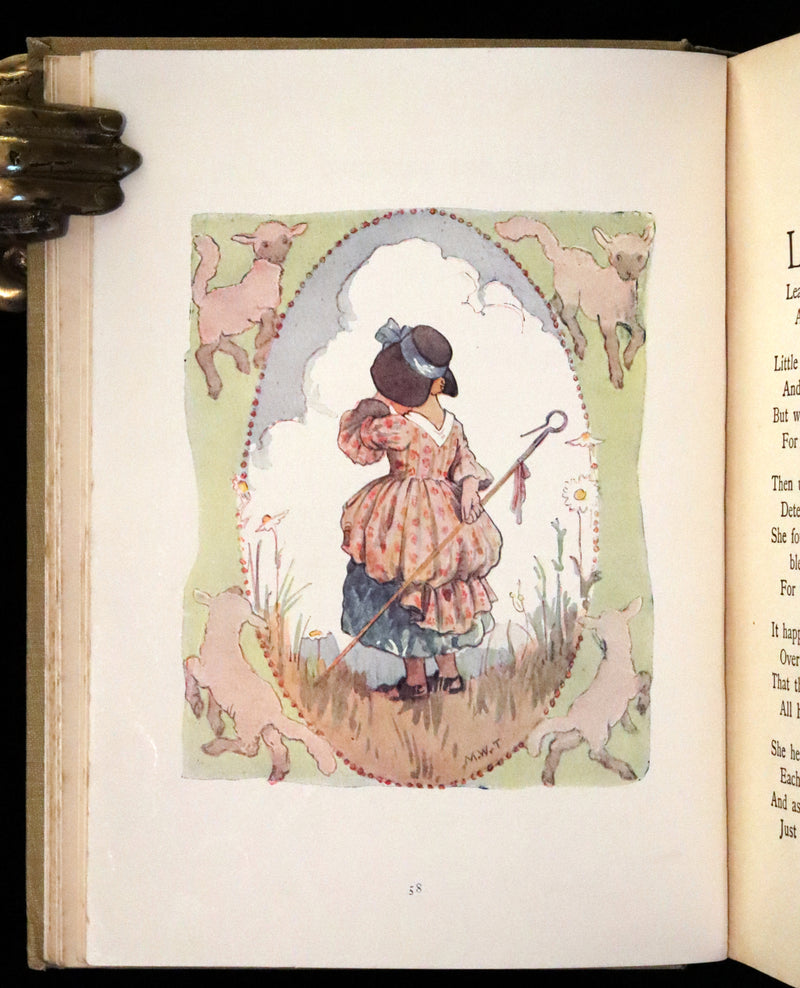 1925 Rare Book - Nursery Rhyme illustrated by Margaret W. Tarrant