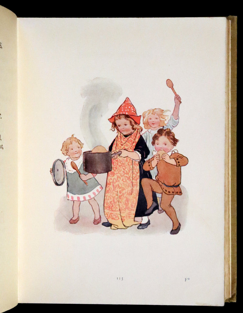 1925 Rare Book - Nursery Rhyme illustrated by Margaret W. Tarrant