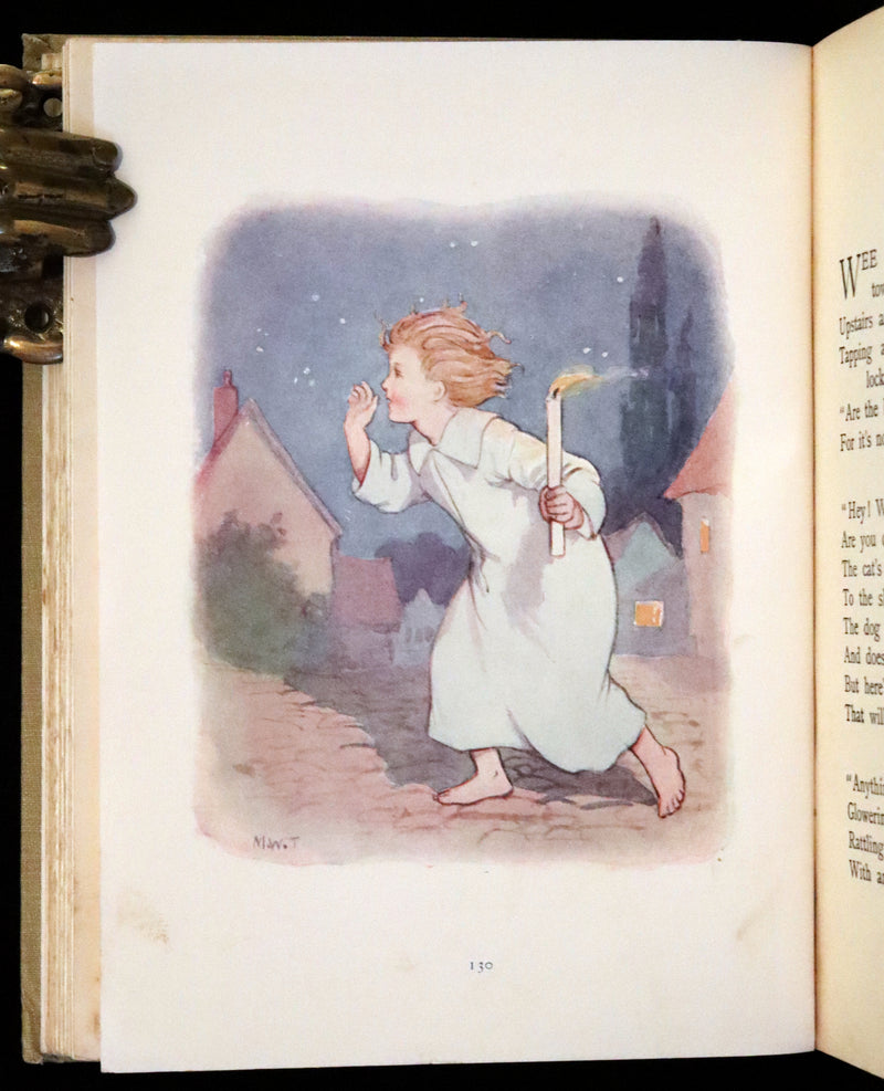 1925 Rare Book - Nursery Rhyme illustrated by Margaret W. Tarrant