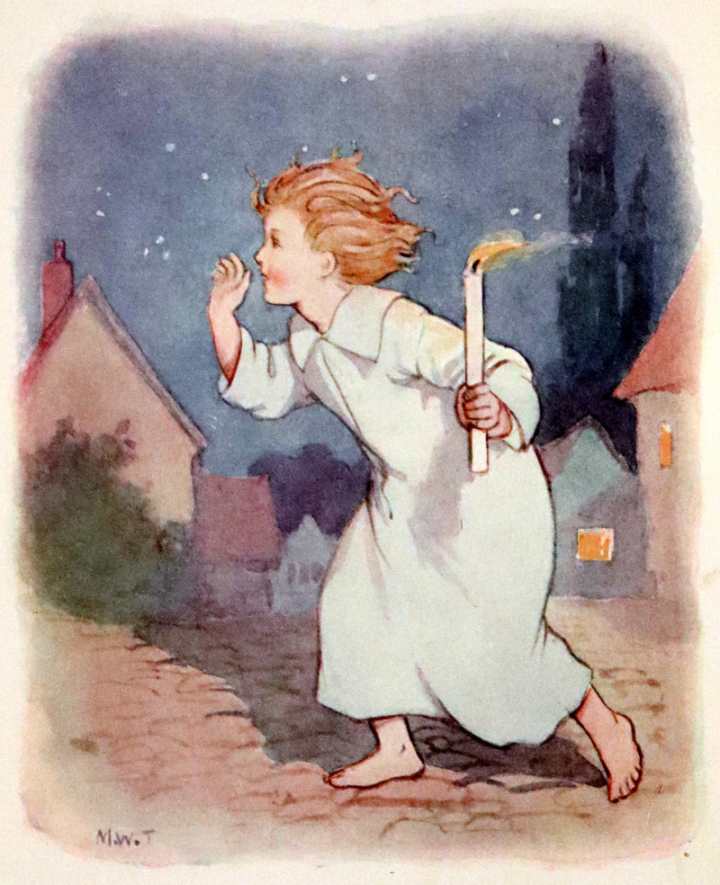 1925 Rare Book - Nursery Rhyme illustrated by Margaret W. Tarrant