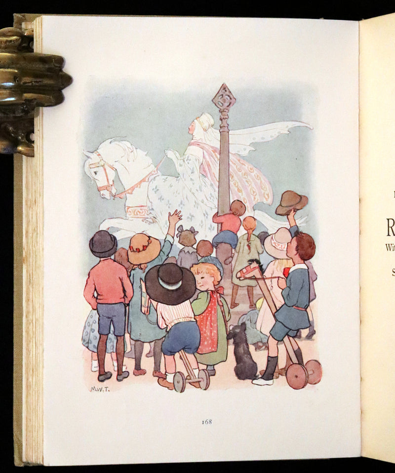 1925 Rare Book - Nursery Rhyme illustrated by Margaret W. Tarrant