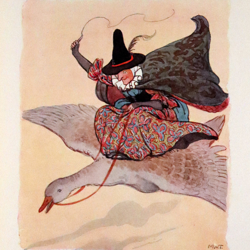 1925 Rare Book - Nursery Rhyme illustrated by Margaret W. Tarrant