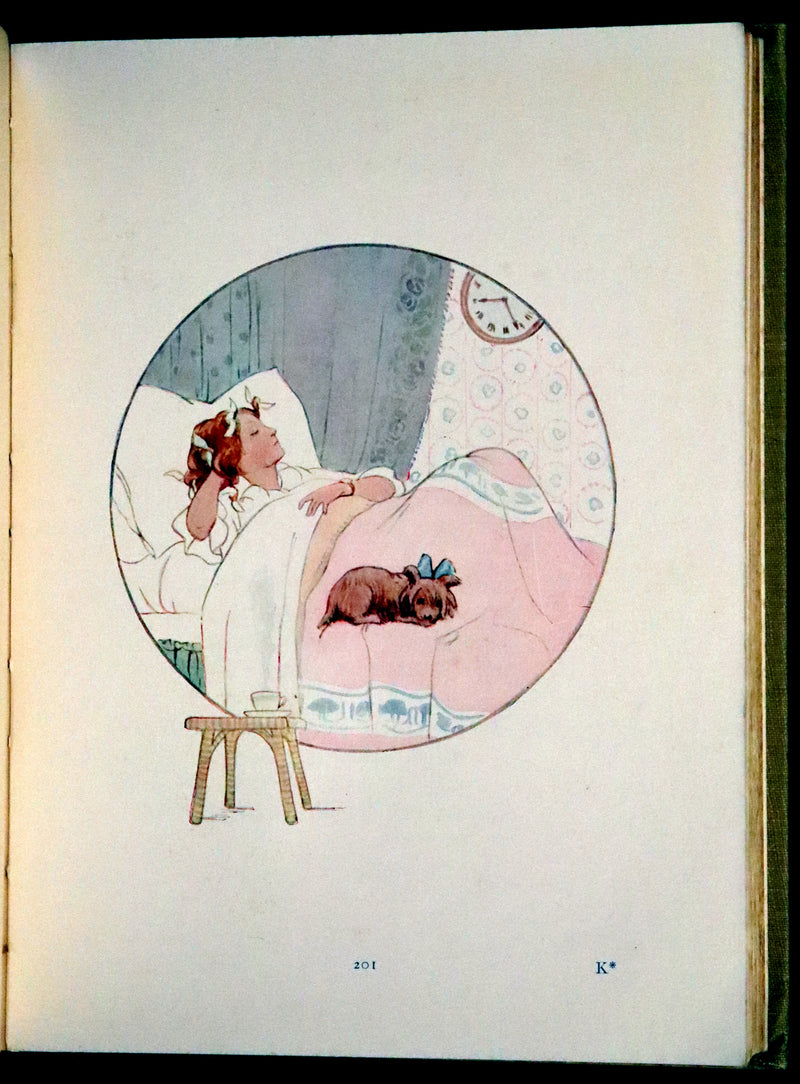 1925 Rare Book - Nursery Rhyme illustrated by Margaret W. Tarrant