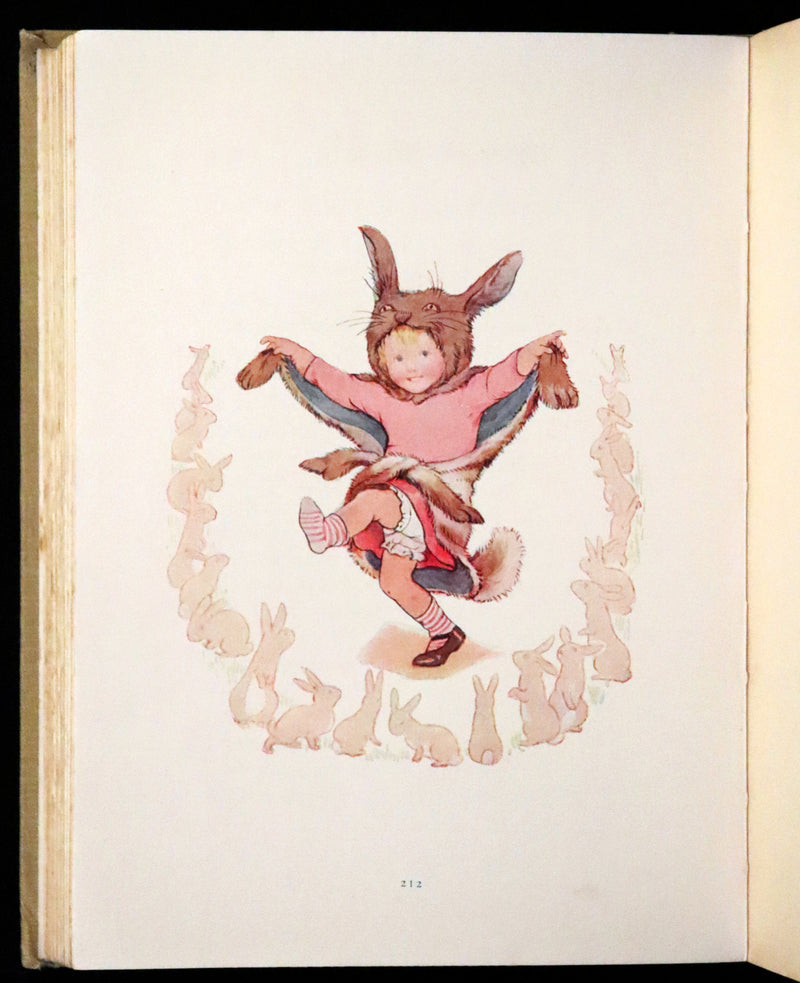 1925 Rare Book - Nursery Rhyme illustrated by Margaret W. Tarrant