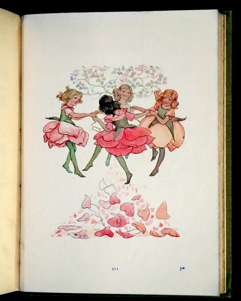1925 Rare Book - Nursery Rhyme illustrated by Margaret W. Tarrant