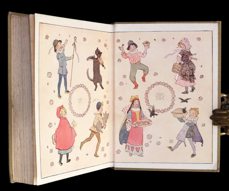1925 Rare Book - Nursery Rhyme illustrated by Margaret W. Tarrant