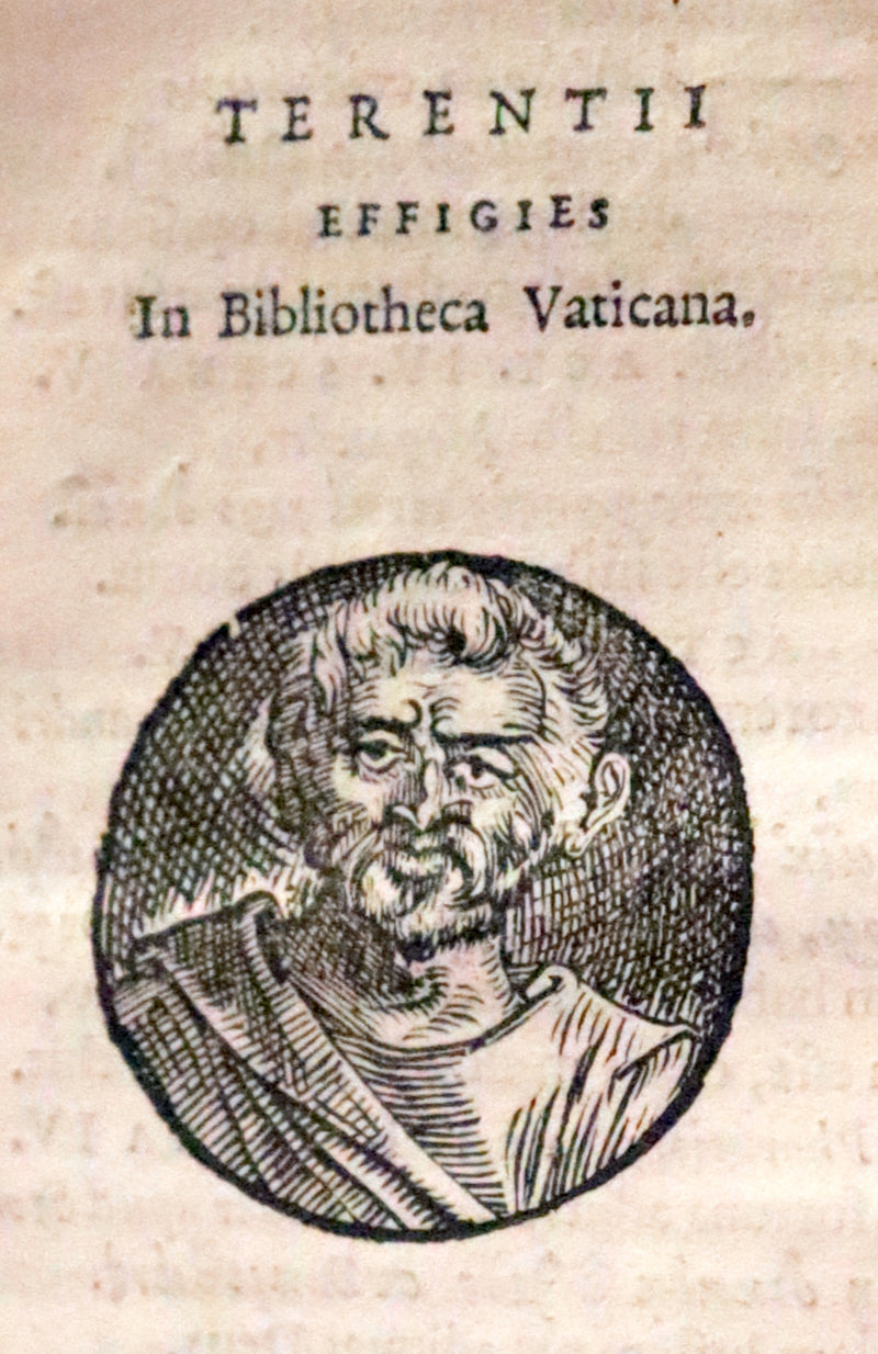 1635 Rare Latin Book - Terence's Comedies - Publii Terentii Comœdiæ Sex: Ex Recensione Heinsiana.