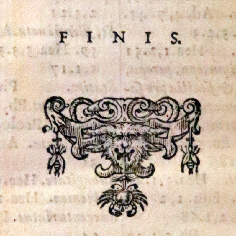 1635 Rare Latin Book - Terence's Comedies - Publii Terentii Comœdiæ Sex: Ex Recensione Heinsiana.