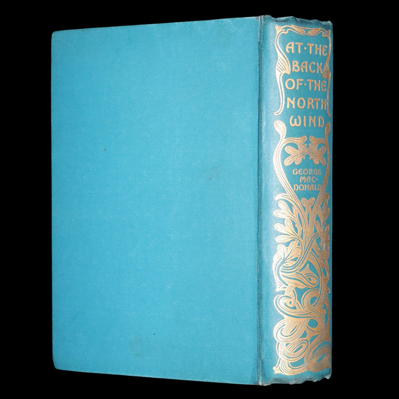 1900 Rare Book - At the Back of the North Wind by George MacDonald illustrated by Arthur Hughes.
