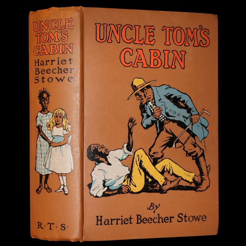 1920 Rare Book - Uncle Tom's Cabin by Harriet Beecher Stowe illustrated by Richard Henry Brock.