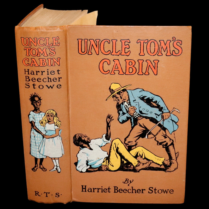 1920 Rare Book - Uncle Tom's Cabin by Harriet Beecher Stowe illustrated by Richard Henry Brock.