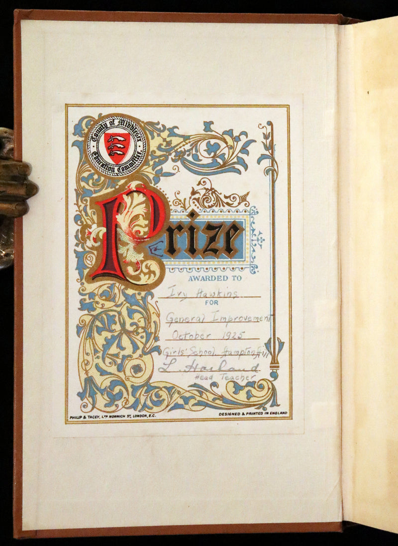 1920 Rare Book - Uncle Tom's Cabin by Harriet Beecher Stowe illustrated by Richard Henry Brock.