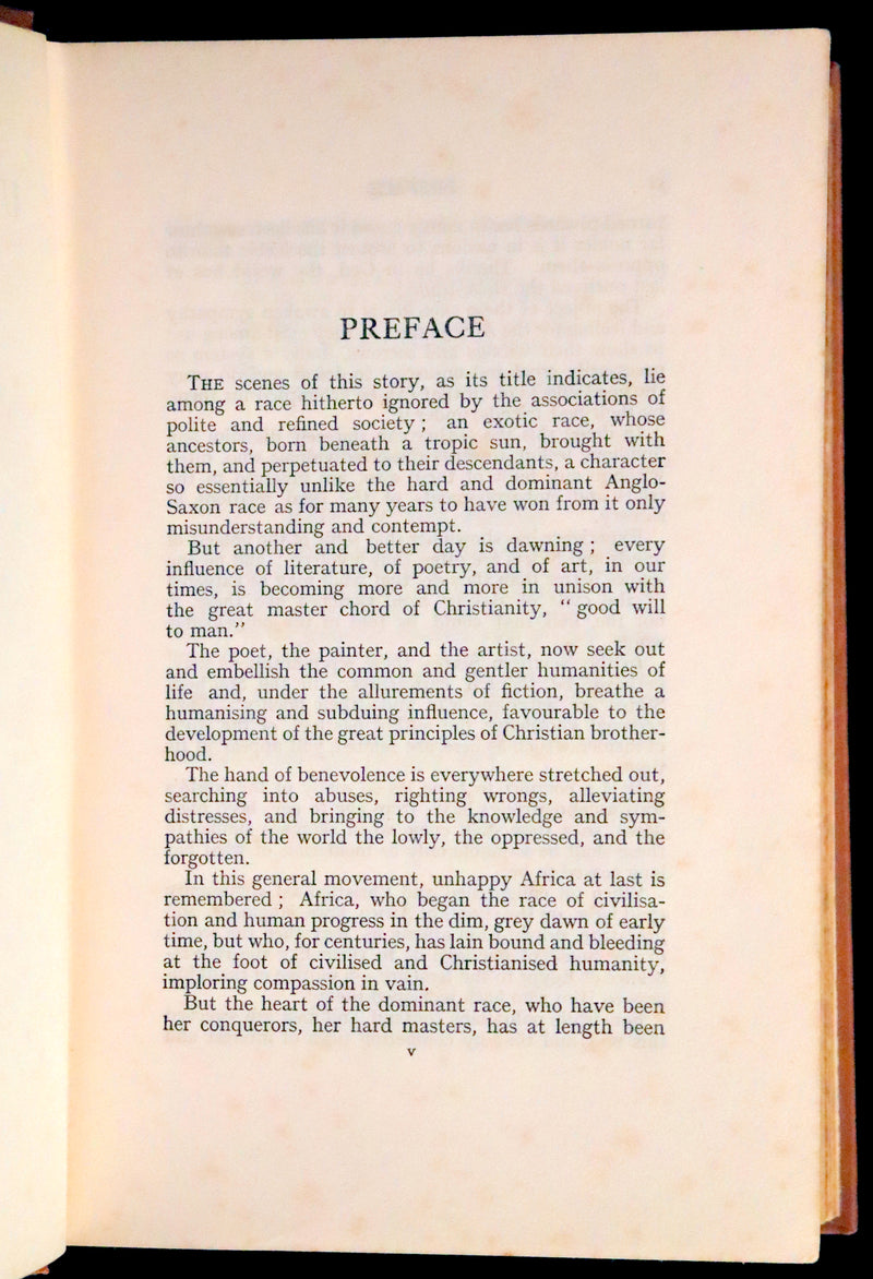 1920 Rare Book - Uncle Tom's Cabin by Harriet Beecher Stowe illustrated by Richard Henry Brock.