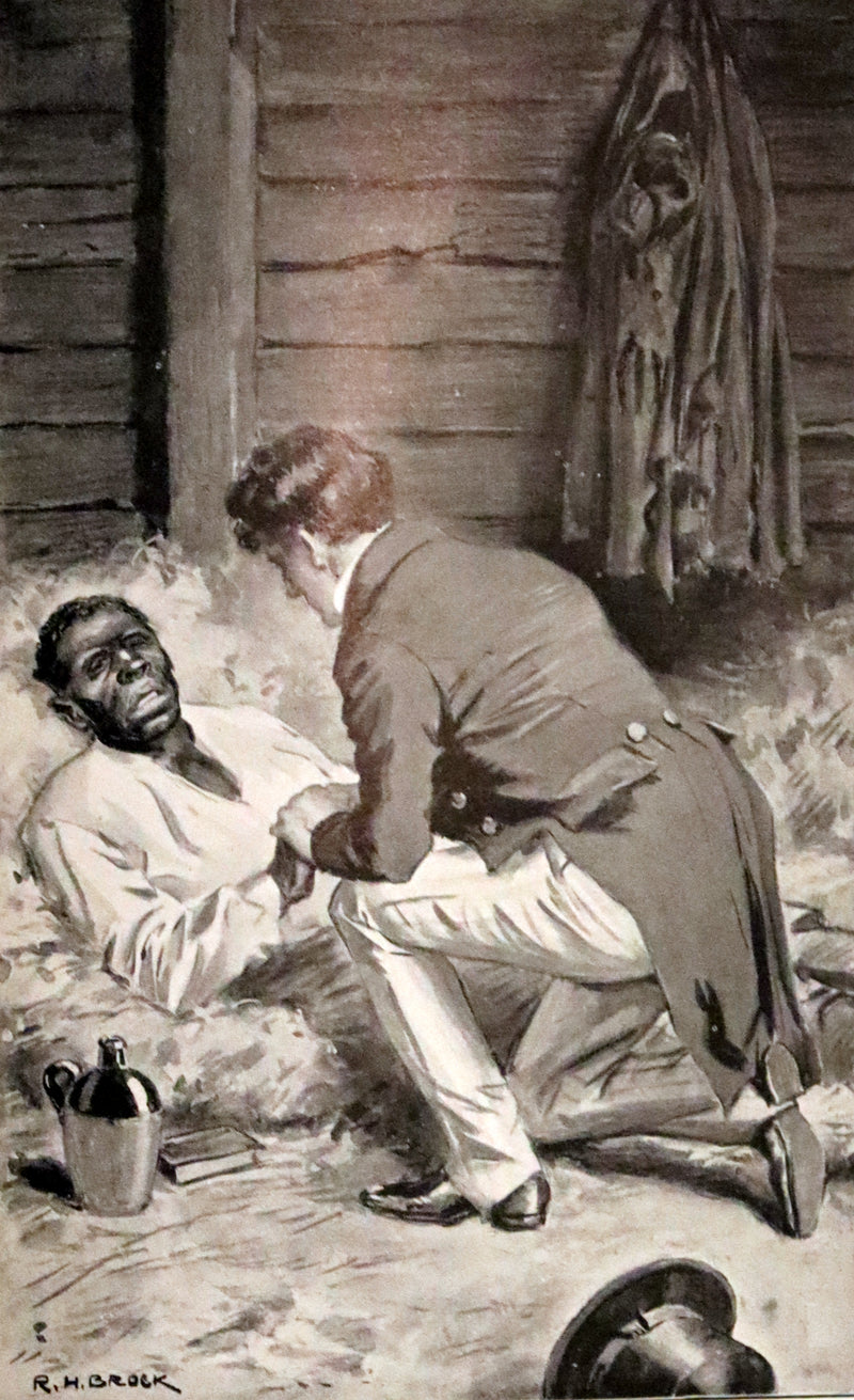 1920 Rare Book - Uncle Tom's Cabin by Harriet Beecher Stowe illustrated by Richard Henry Brock.