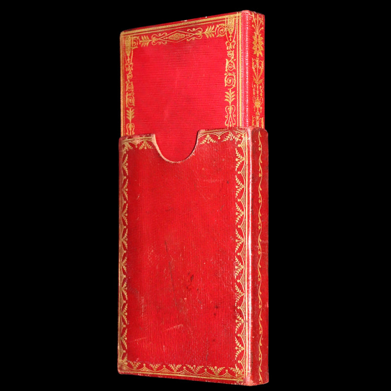 1813 Scarce Romantic French Book - Chansonnier dedie aux Dames - Almanac and Song book.