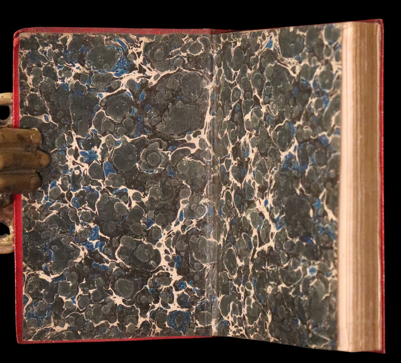 1813 Scarce Romantic French Book - Chansonnier dedie aux Dames - Almanac and Song book.