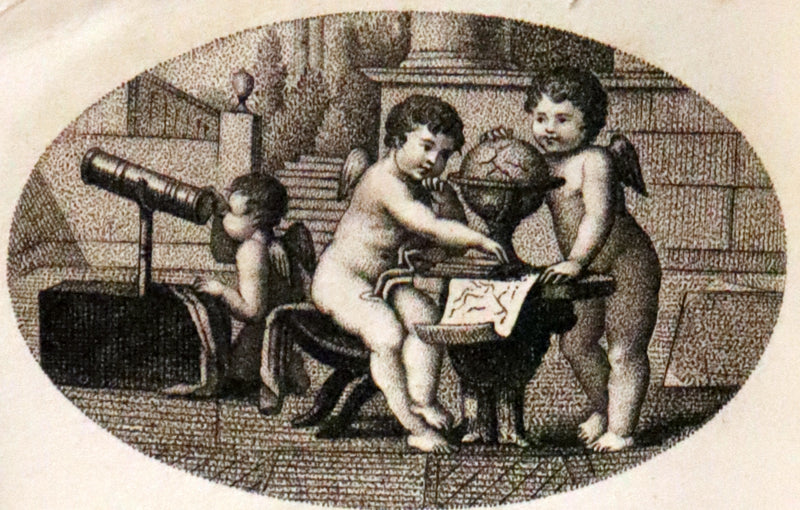 1813 Scarce Romantic French Book - Chansonnier dedie aux Dames - Almanac and Song book.