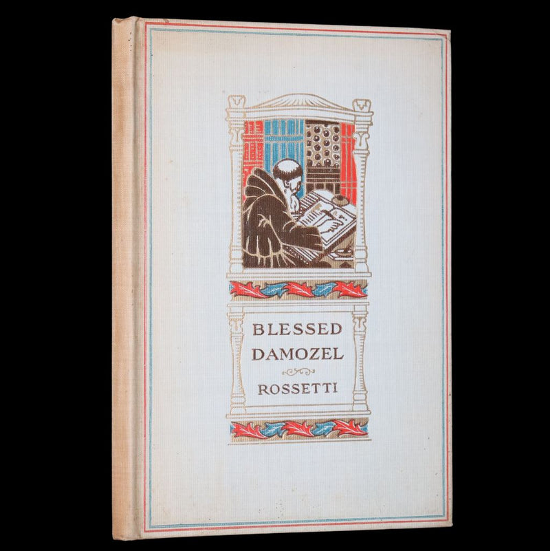 1900 Rare Edition - Blessed Damozel (and Sister Helen) by Pre-Raphaelite Dante Gabriel Rossetti.