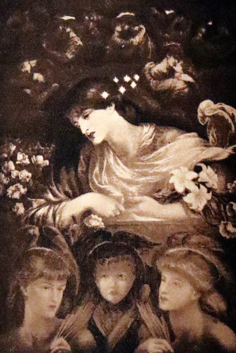 1900 Rare Edition - Blessed Damozel (and Sister Helen) by Pre-Raphaelite Dante Gabriel Rossetti.