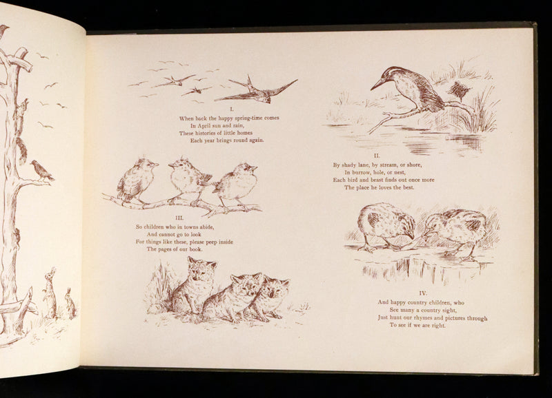 1919 Rare First Edition - The Hole and Corner Book by Nancy and Bessie Parker.