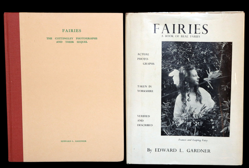 1957 Rare Book - Fairies, The Cottingley Photographs And Their Sequel by Edward L. Gardner.