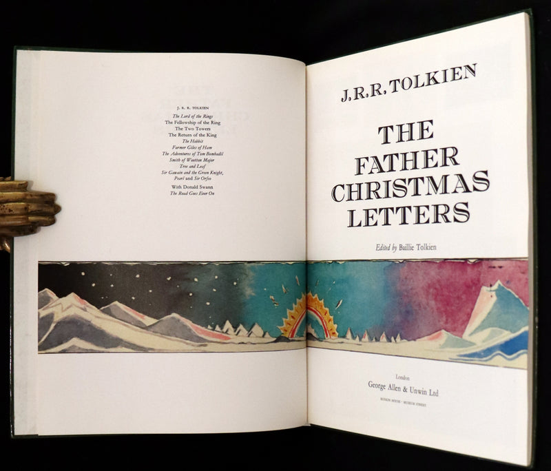 1976 Rare First Edition - The Father Christmas Letters of J.R.R. TOLKIEN for his Children.