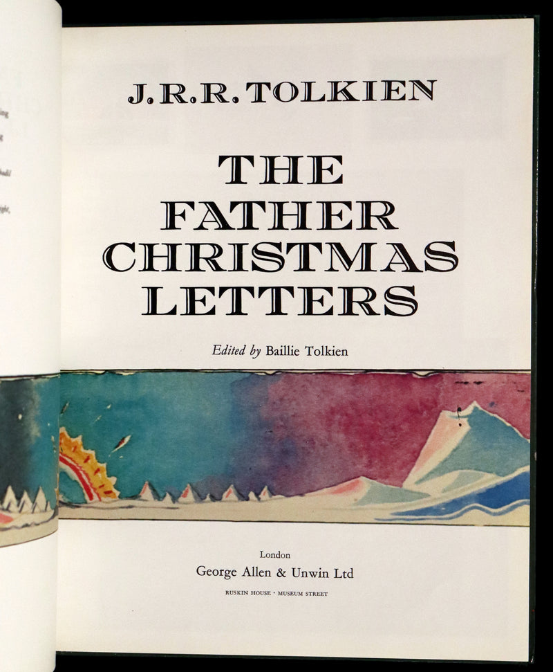 1976 Rare First Edition - The Father Christmas Letters of J.R.R. TOLKIEN for his Children.
