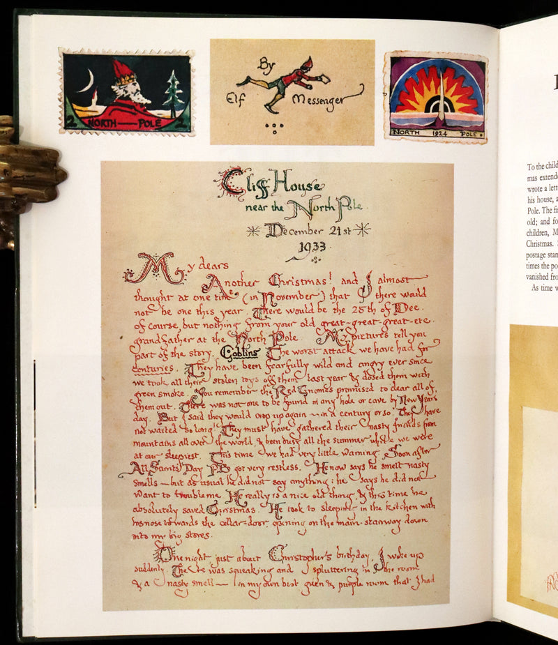 1976 Rare First Edition - The Father Christmas Letters of J.R.R. TOLKIEN for his Children.