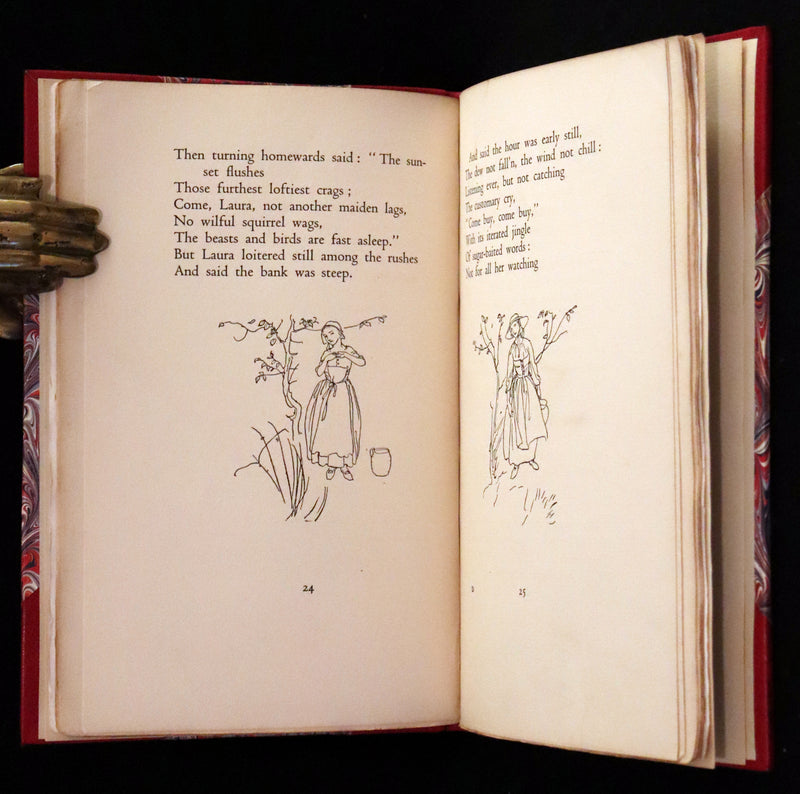 1933 Rare First UK Edition - Goblin Market by Christina Rossetti illustrated by Arthur Rackham.