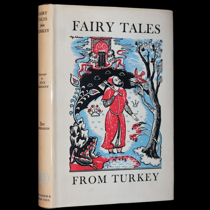 1960 Rare Book - Fairy Tales from Turkey illustrated by Olga Lehmann.