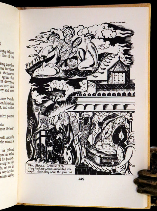 1960 Rare Book - Fairy Tales from Turkey illustrated by Olga Lehmann.