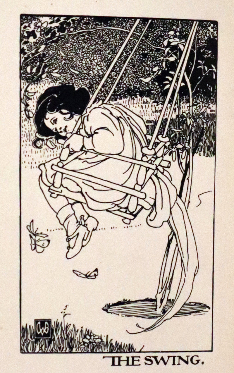 1904 Scarce Signed First Edition - To Fairyland on a Swing illustrated by Alice B. Woodward.