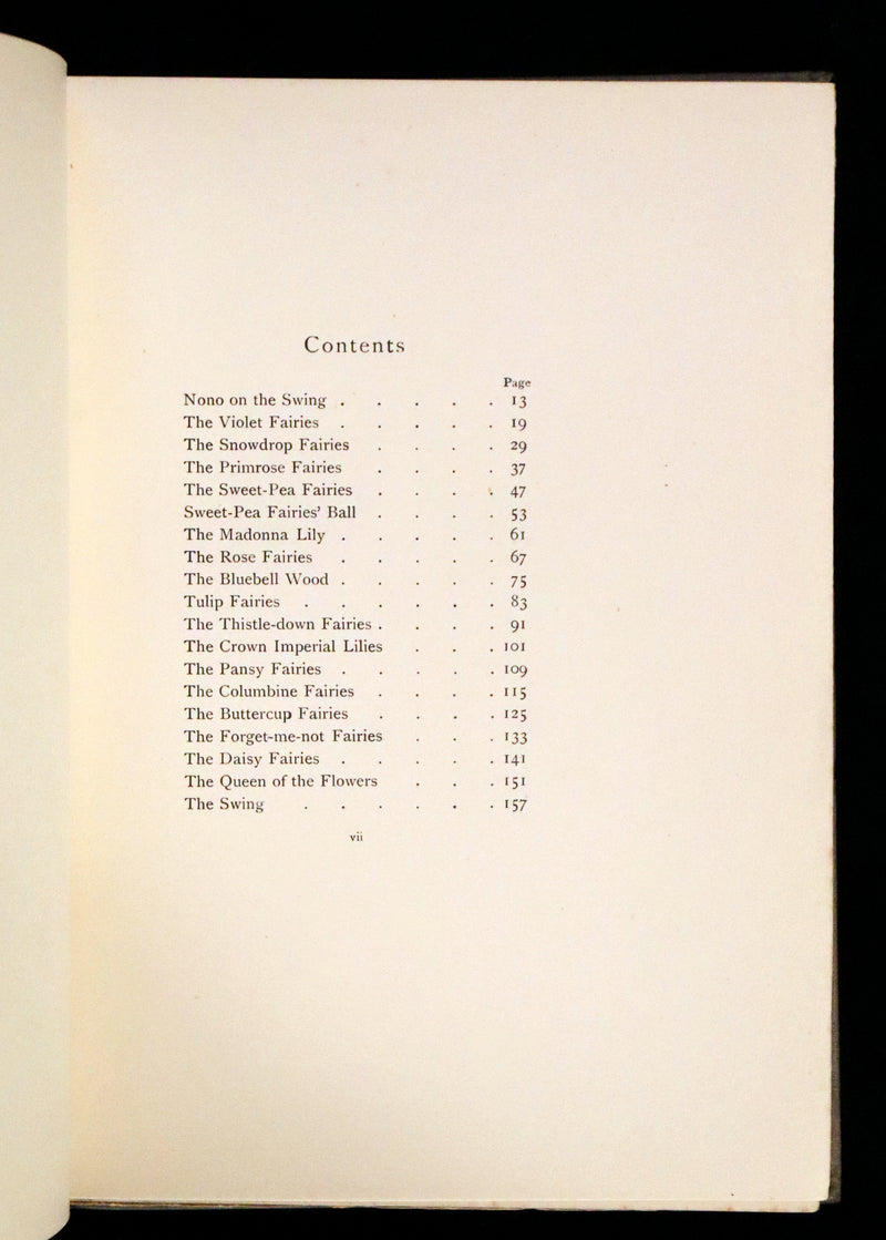 1904 Scarce Signed First Edition - To Fairyland on a Swing illustrated by Alice B. Woodward.