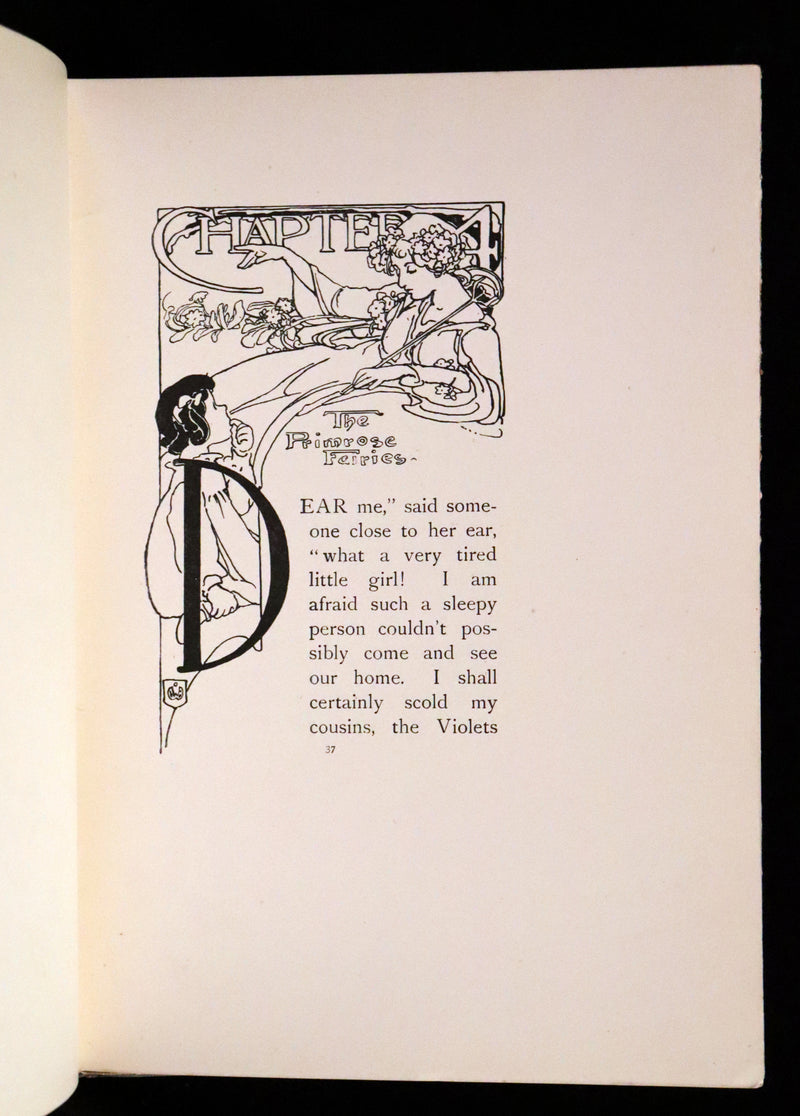 1904 Scarce Signed First Edition - To Fairyland on a Swing illustrated by Alice B. Woodward.