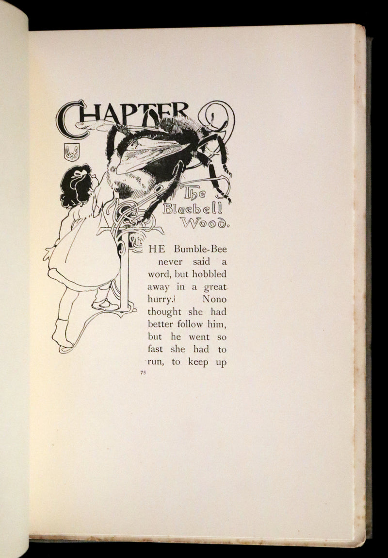 1904 Scarce Signed First Edition - To Fairyland on a Swing illustrated by Alice B. Woodward.