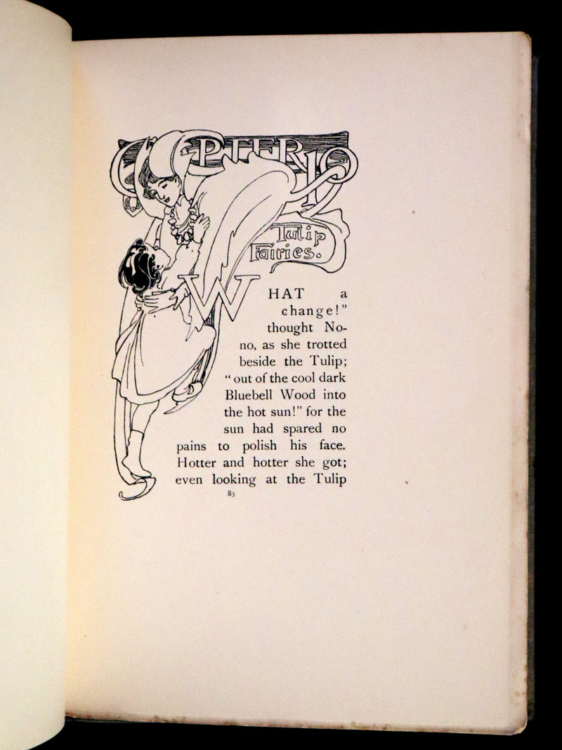 1904 Scarce Signed First Edition - To Fairyland on a Swing illustrated by Alice B. Woodward.