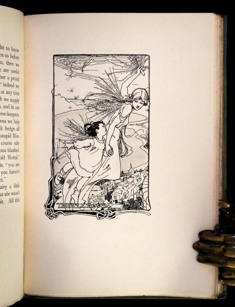 1904 Scarce Signed First Edition - To Fairyland on a Swing illustrated by Alice B. Woodward.