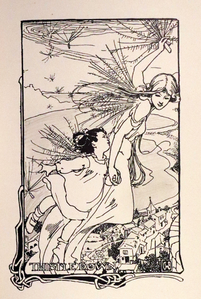 1904 Scarce Signed First Edition - To Fairyland on a Swing illustrated by Alice B. Woodward.