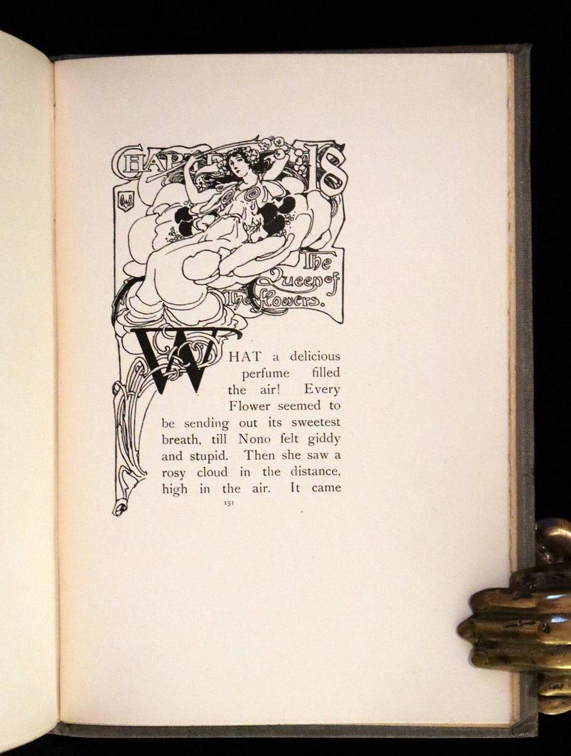 1904 Scarce Signed First Edition - To Fairyland on a Swing illustrated by Alice B. Woodward.