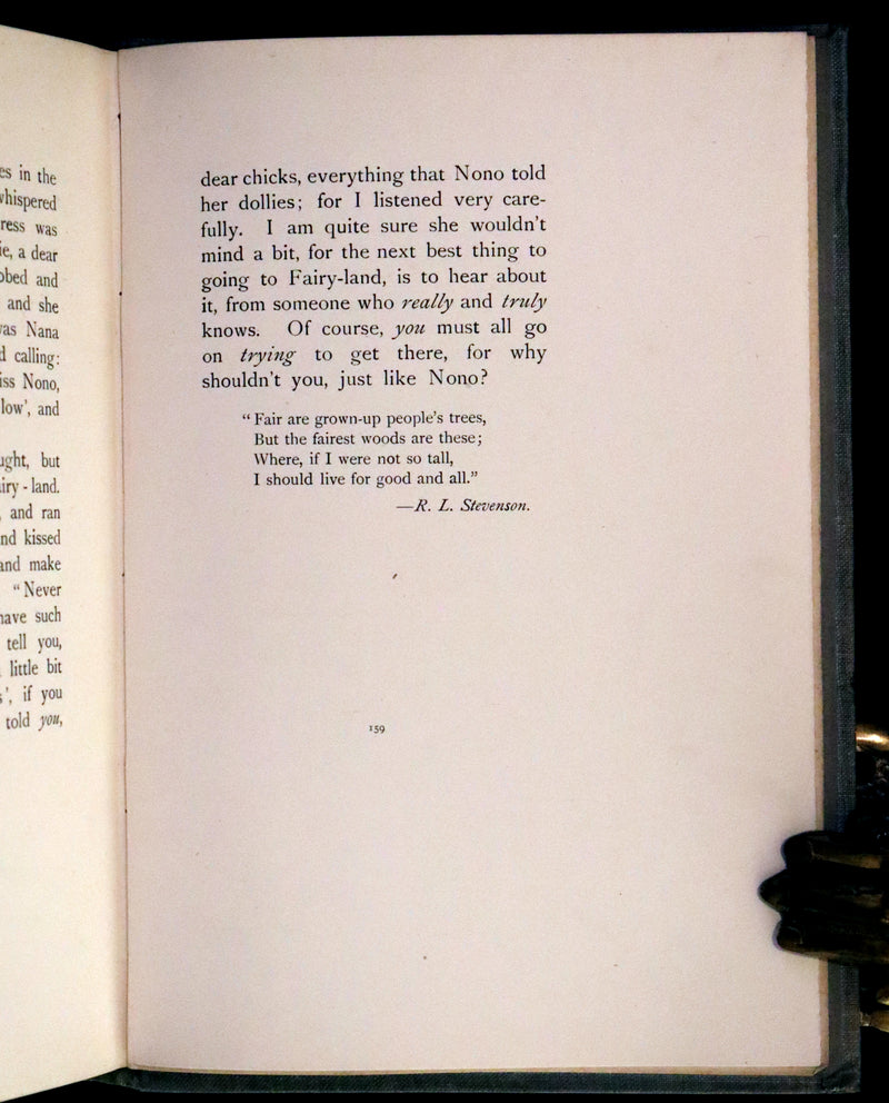1904 Scarce Signed First Edition - To Fairyland on a Swing illustrated by Alice B. Woodward.
